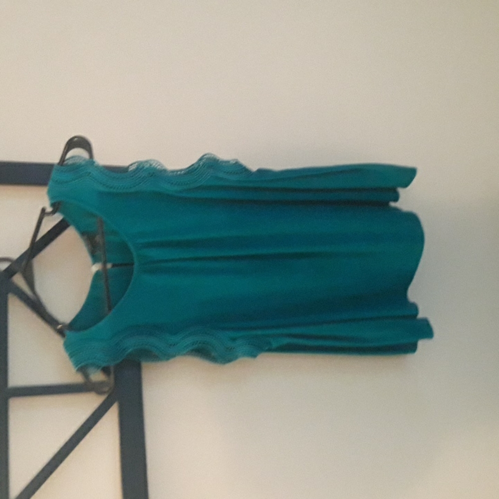 Ann Taylor Teal Tank